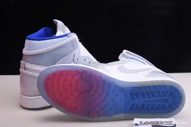 Rep Racer Air High Zoom Jordan 1 CK6637-104 Retro White Blue 0529